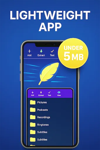 Скриншот 6 — Zip Unzip RAR Extractor