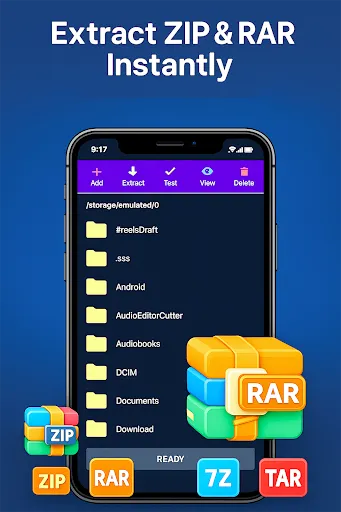 Скриншот 7 — Zip Unzip RAR Extractor