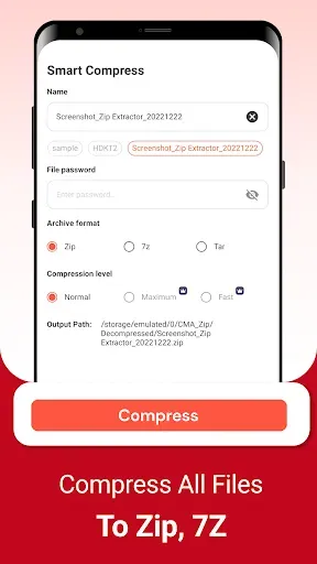 Скриншот 7 — Zip Extractor - UnZIP, UnRAR