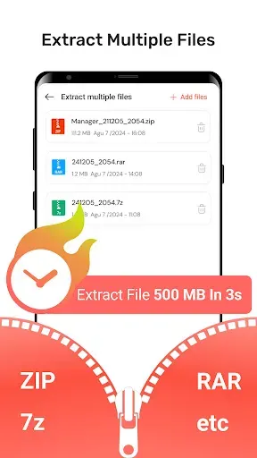 Скриншот 8 — Zip Extractor - UnZIP, UnRAR