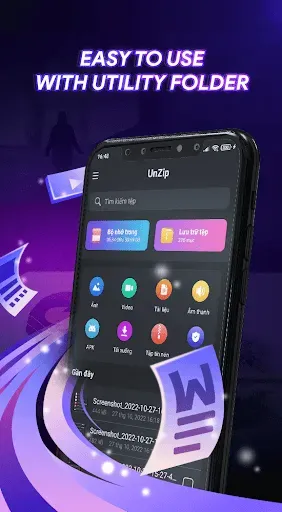 Скриншот 3 — ZipAny: UnZip Распаковщик RAR