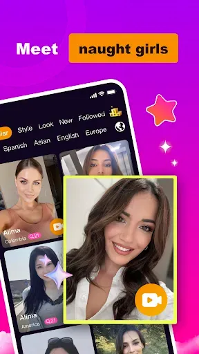 Скриншот 1 — TeeseMee - Live Video Chat