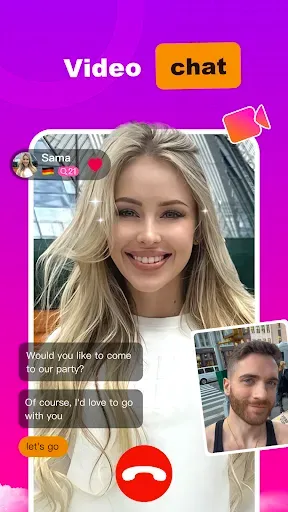 Скриншот 2 — TeeseMee - Live Video Chat