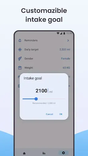 Скриншот 8 — Water Tracker - Drink Reminder