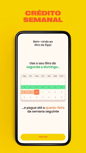 Скриншот 1 — Zippi Crédito do autônomo