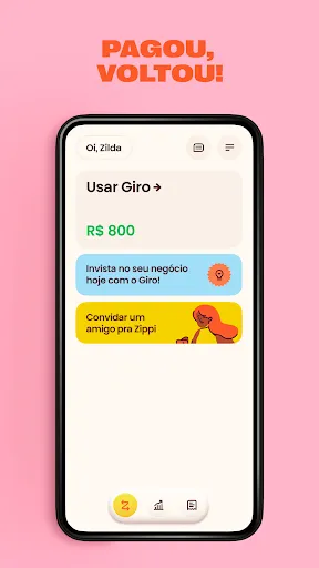 Скриншот 4 — Zippi Crédito do autônomo