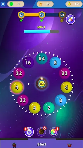 Скриншот 8 — 2048 Ball Merging Saga