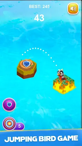 Скриншот 4 — Bird Jump Survival Adventure