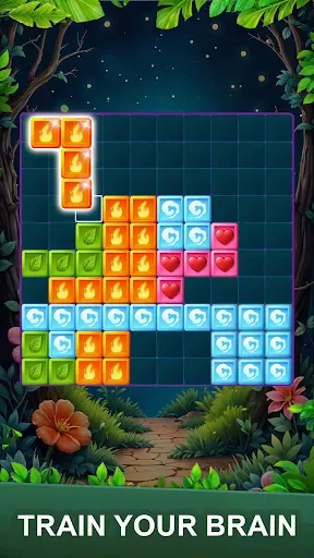 Скриншот 2 — Block Puzzle - Brain Teaser