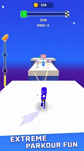 Скриншот 2 — Dash Master - Parkour Game