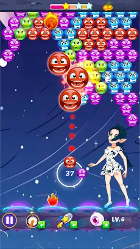 Скриншот 5 — Fairy Bubble Shooter Challenge