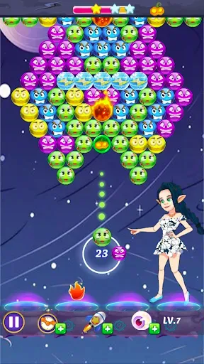 Скриншот 8 — Fairy Bubble Shooter Challenge