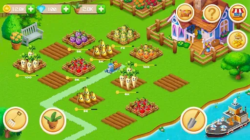 Скриншот 6 — Harvest Happy Farm : Farm Game