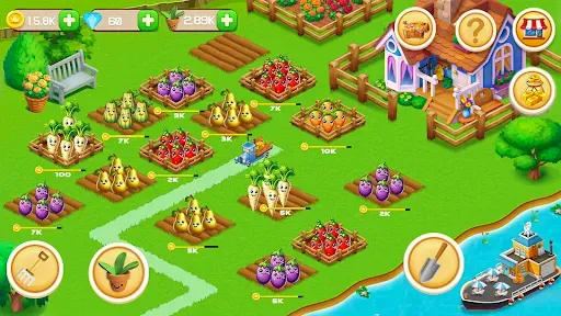 Скриншот 7 — Harvest Happy Farm : Farm Game