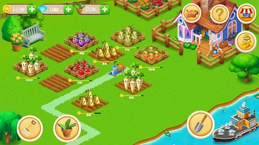 Скриншот 8 — Harvest Happy Farm : Farm Game
