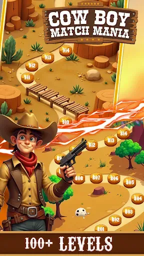 Скриншот 5 — Cowboy Match Mania