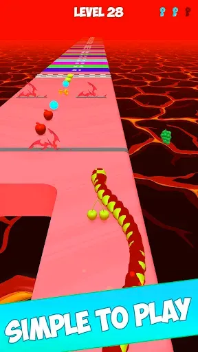 Скриншот 2 — Cobra Runner: Endless Run Game