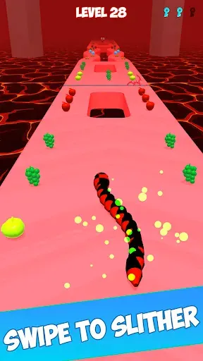 Скриншот 4 — Cobra Runner: Endless Run Game