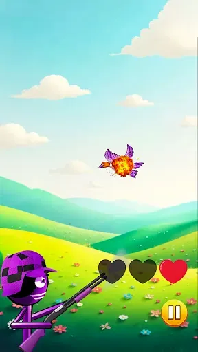 Скриншот 4 — Stickman Duck Shooter