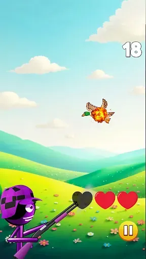 Скриншот 5 — Stickman Duck Shooter