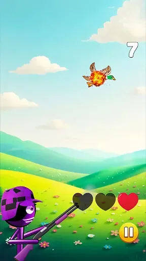 Скриншот 7 — Stickman Duck Shooter