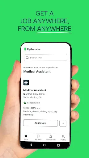 Скриншот 4 — Job Search by ZipRecruiter