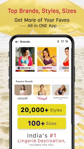 Скриншот 2 — Zivame : Shop Lingerie & more