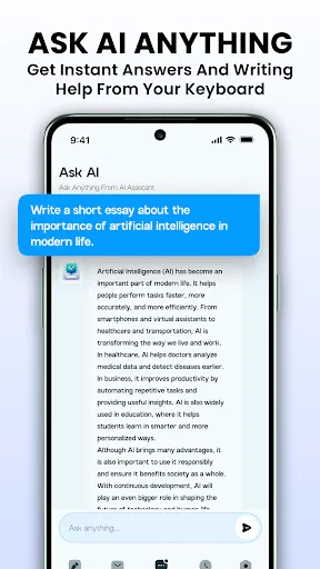 Скриншот 3 — AI Keyboard: Grammar & Writing