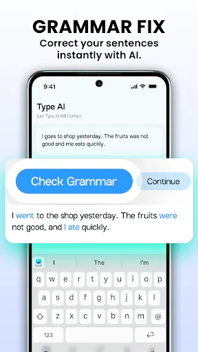 Скриншот 6 — AI Keyboard: Grammar & Writing