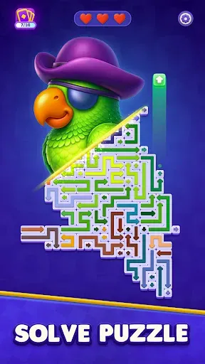 Скриншот 1 — Snake Tile: Puzzle Game