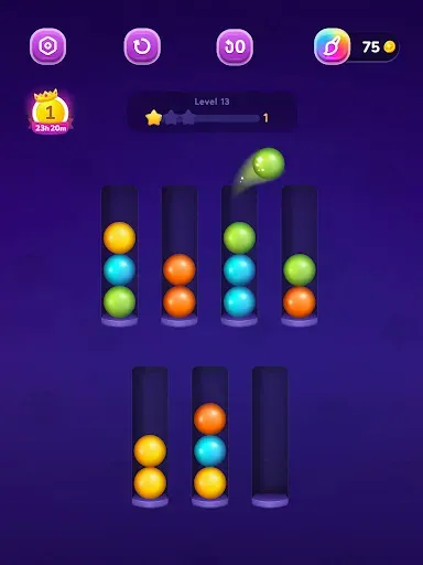 Скриншот 7 — Ball Sort - Color Puzzle