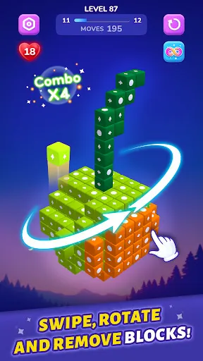 Скриншот 5 — Block Away - Tap Out Puzzle