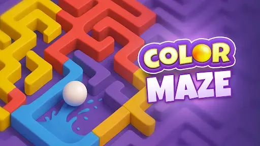 Скриншот 1 — Color Maze Adventure