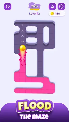 Скриншот 2 — Color Maze Adventure