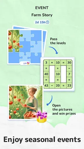 Скриншот 5 — Math Crossword Puzzle Pro