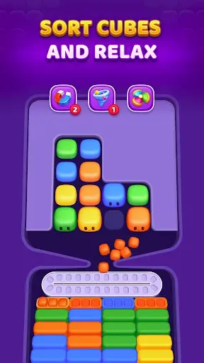 Скриншот 1 — Cube Loop Sort