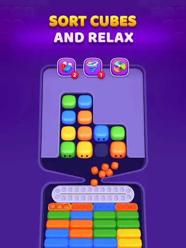Скриншот 7 — Cube Loop Sort