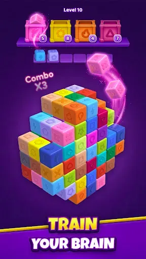 Скриншот 1 — Cube Tap Sort