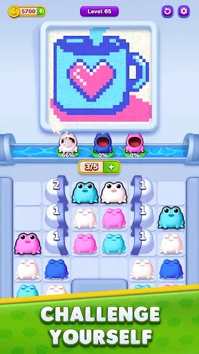 Скриншот 3 — Feed the Frogs: Sort Puzzle