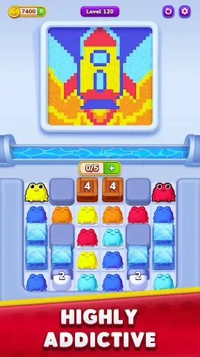 Скриншот 5 — Feed the Frogs: Sort Puzzle