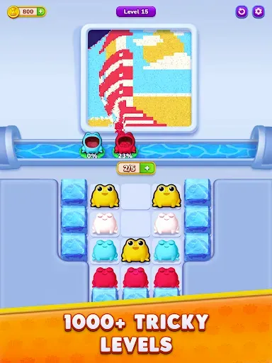 Скриншот 8 — Feed the Frogs: Sort Puzzle