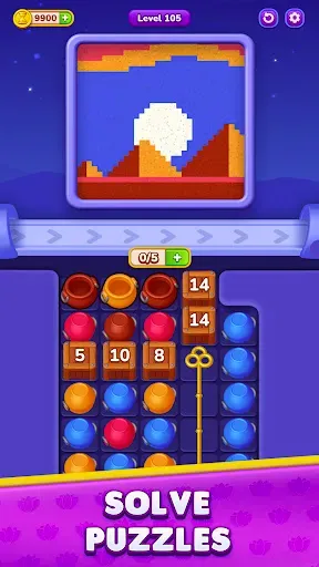 Скриншот 4 — Magic Sand Sort