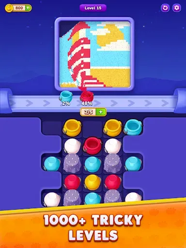 Скриншот 8 — Magic Sand Sort