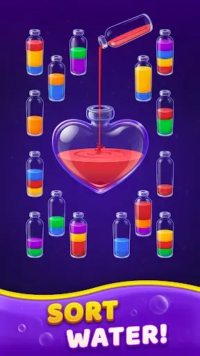 Скриншот 1 — Get Color Pack: Sort Puzzle