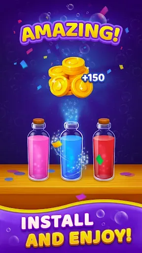 Скриншот 6 — Get Color Pack: Sort Puzzle
