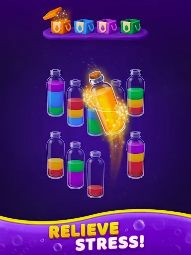 Скриншот 8 — Get Color Pack: Sort Puzzle