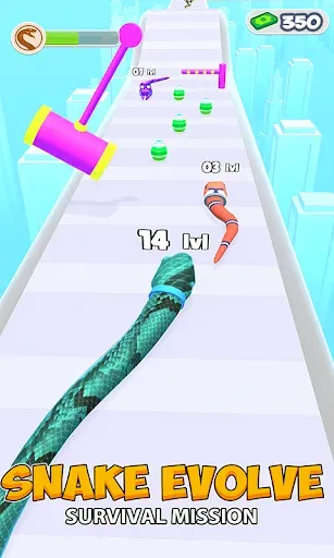 Скриншот 2 — Snake Evolve Survival Mission