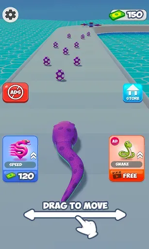 Скриншот 3 — Snake Evolve Survival Mission