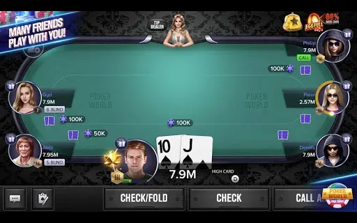 Скриншот 6 — Poker World Mega Billions