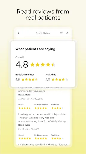 Скриншот 3 — Zocdoc - Find and book doctors
